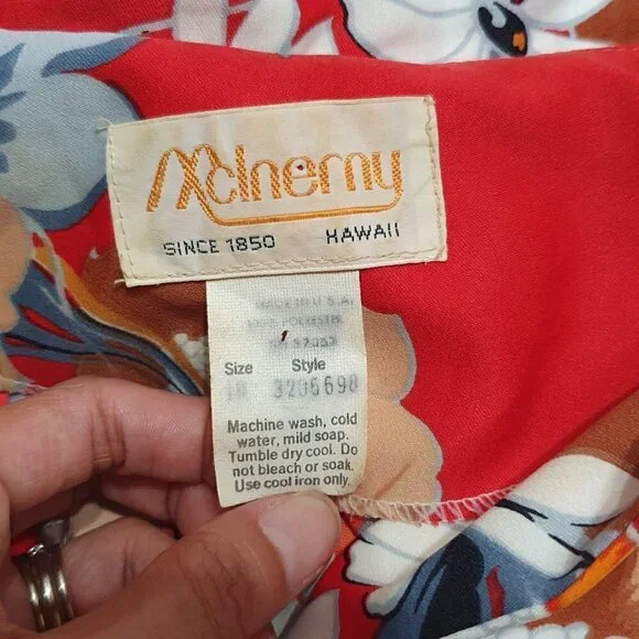 Vintage Mclinery Floral Asian Inspired Top - Picture 4 of 4